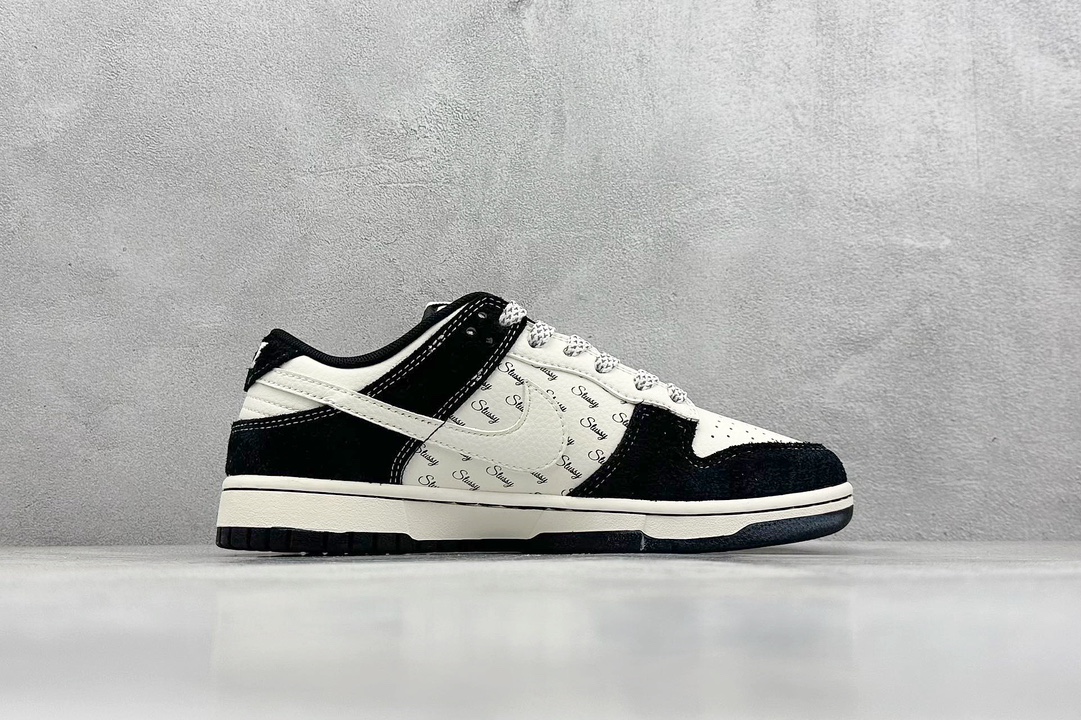 Nike SB Dunk Low x Stussy 米黑双小钩满天星  XY1688-017