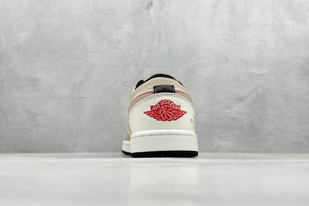 XC版 Nike Jordan Air Jordan 1“北面联名——露褐” 高端定制 低帮  DC2024-033