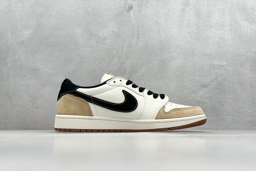 XC版 Travis Scott x Fragment Design x Jordan Air Jordan 1 Low OG SP “纪梵希联名——黑棕”  XS3086-005