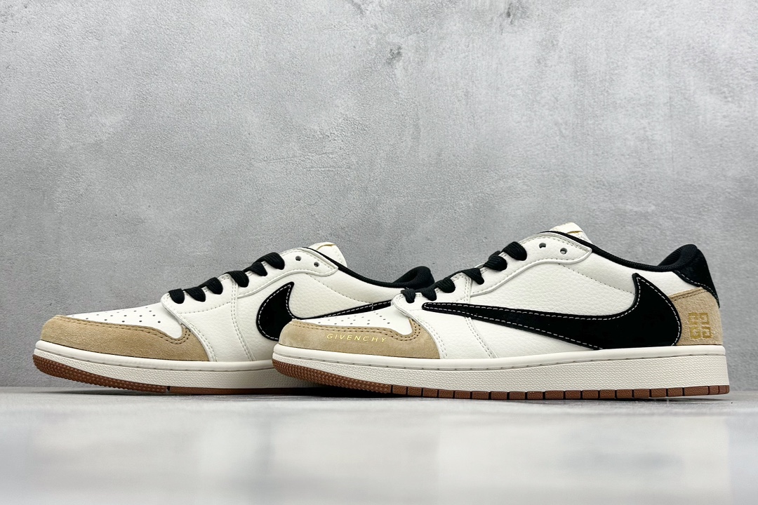 XC版 Travis Scott x Fragment Design x Jordan Air Jordan 1 Low OG SP “纪梵希联名——黑棕”  XS3086-005