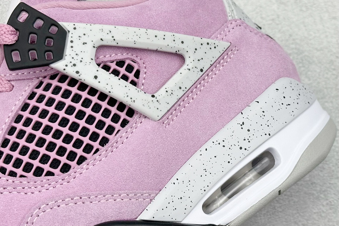 KW神版 Air Jordan AJ4 WMNS ”Orchid” 猛男粉   AQ9129-501