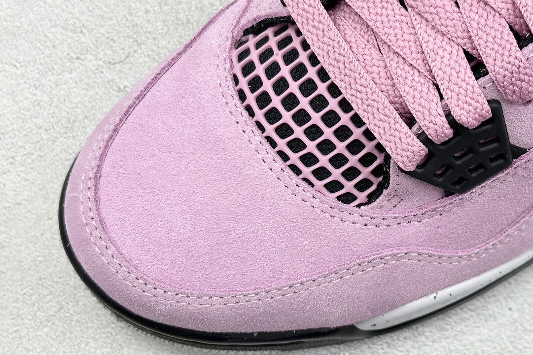 KW神版 Air Jordan AJ4 WMNS ”Orchid” 猛男粉   AQ9129-501