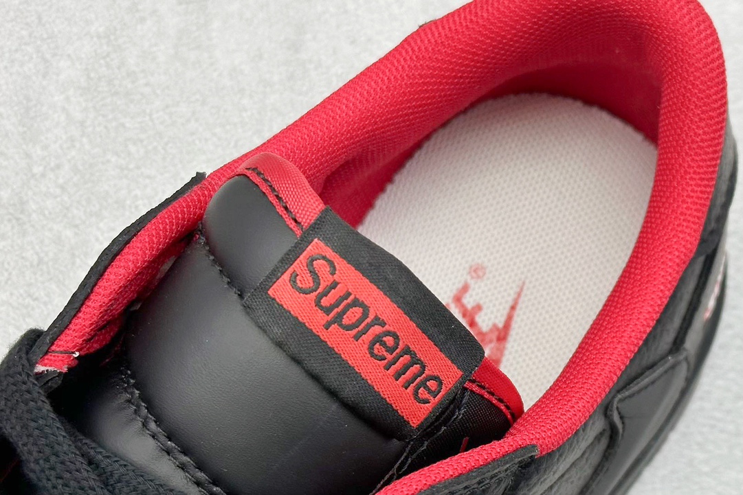 A Fragment x Travis Scott x Supreme Air Jordan 1 Low 三方联名倒钩  QY0268-229