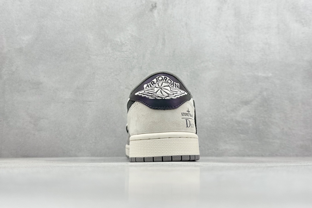 XC版 Travis Scott x Fragment Design x Jordan Air Jordan 1 Low OG SP “迪奥联名——泼墨抽绳”   DM9288-002