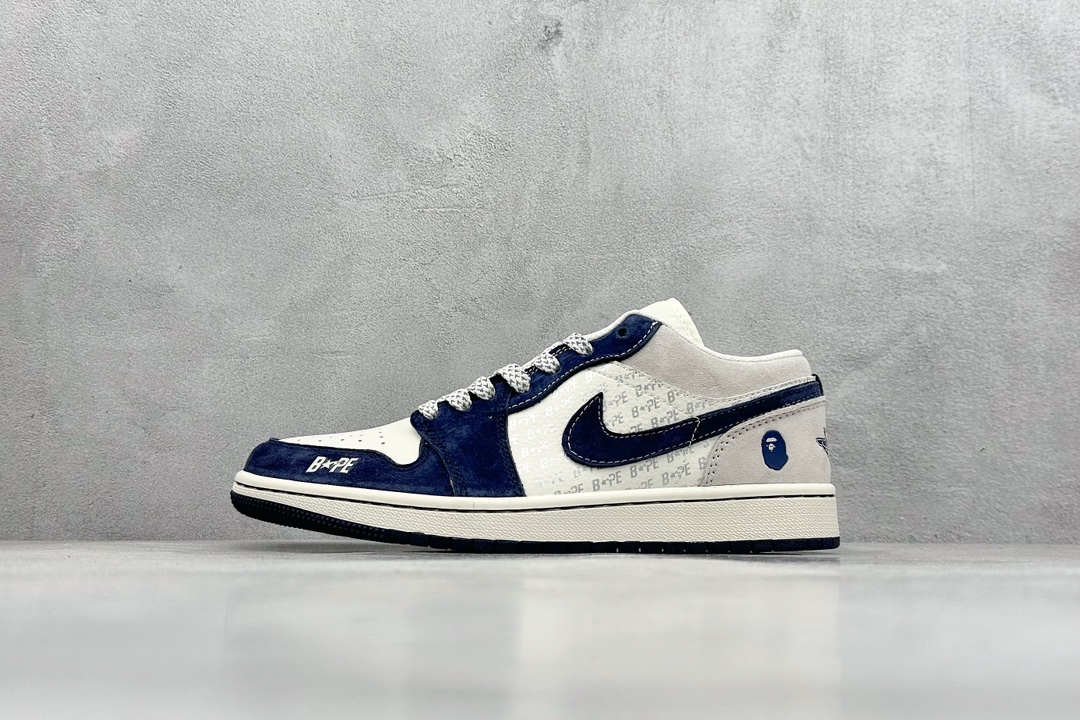 XC版 Air Jordan 1 low 猿人头联名  WG8850-015