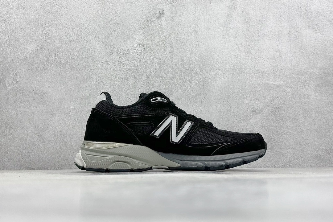 K New Balanc NB990 V4系列 高端美产复古休闲跑步鞋  M990BK4