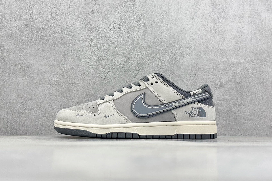 XC版 Nike SB Dunk Low“北面系列——猪八深蓝勾” 低帮休闲板鞋  DM6868-004