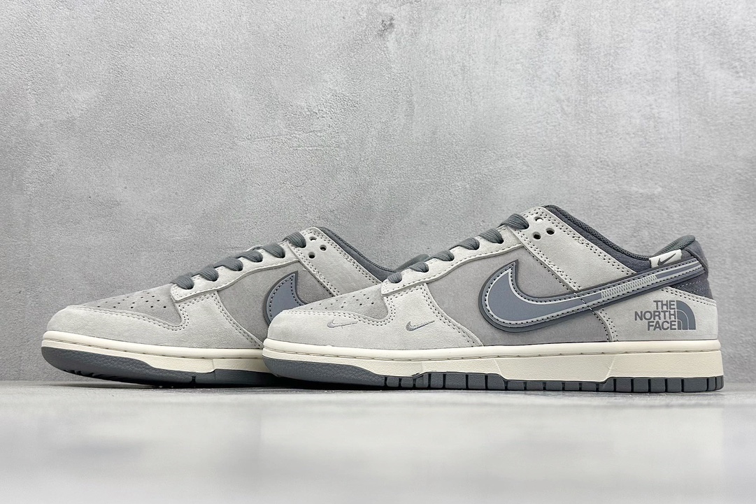 XC版 Nike SB Dunk Low“北面系列——猪八深蓝勾” 低帮休闲板鞋  DM6868-004