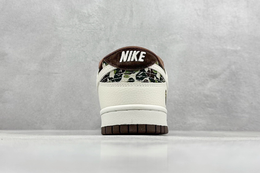 XC版 Nike SB Dunk Low“BAPE联名——迷彩白勾” KK1333-014