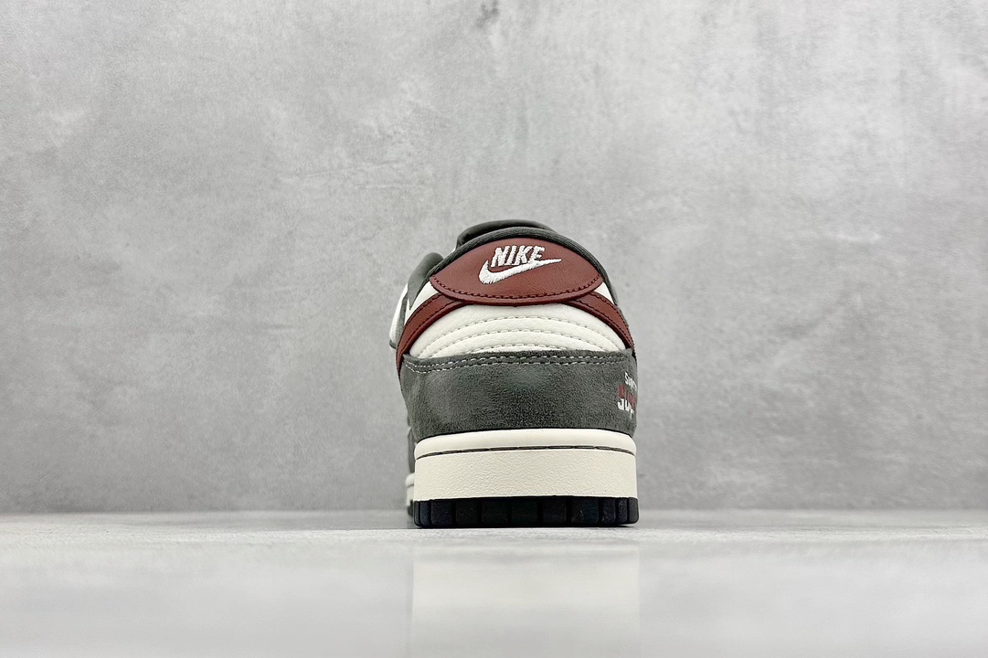 XC版 Nike SB Dunk Low“ Supreme联名——灰白红抽绳”XS1186-102