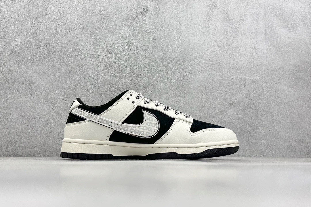 XC版 Nike SB Dunk Low“ 北面联名——米黑CDG” 周年高端定制 低帮休闲板鞋 BB7518-006