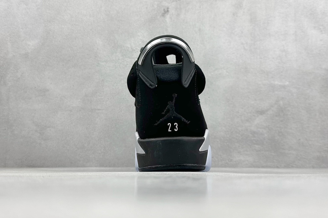 Jordan Air Jordan 6 retro ”metallic silver” 黑银 迈克尔·乔丹AJ6代系列中帮经典复古休闲运动文化篮球鞋 DX2836-001