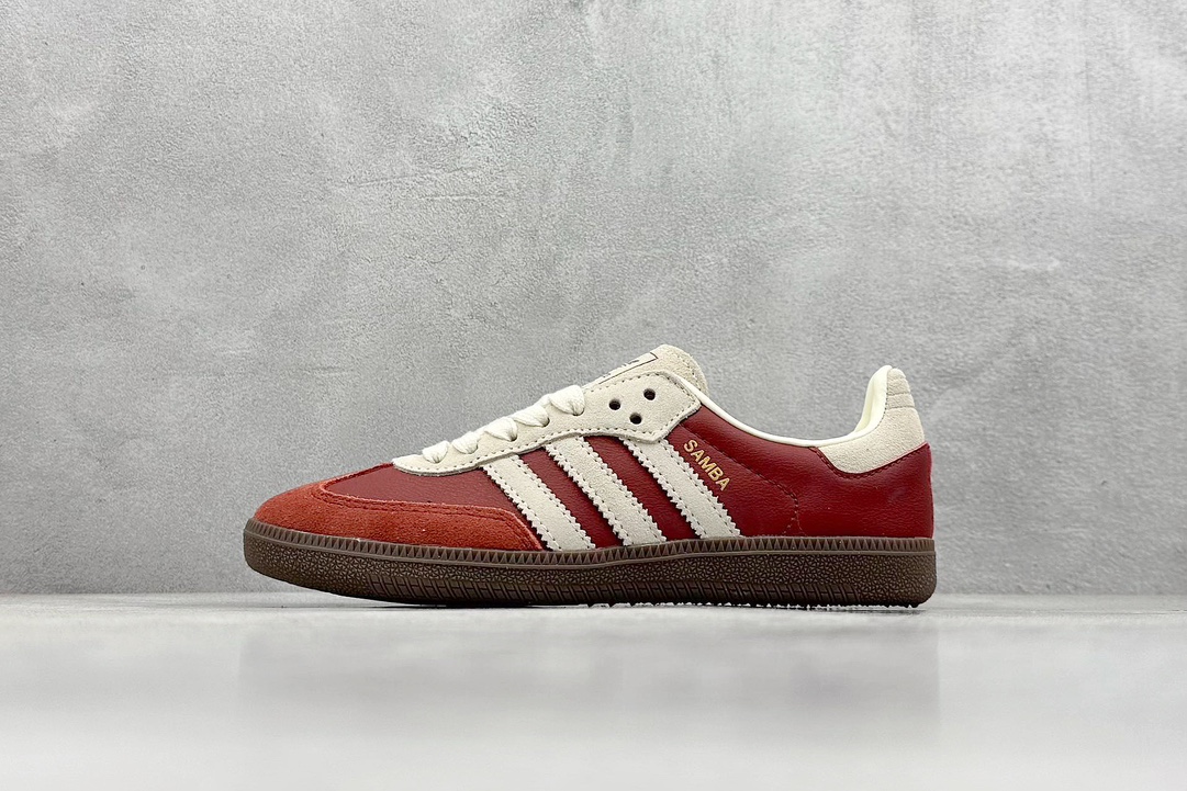 adidas originals Samba OG 酒红   JI3216