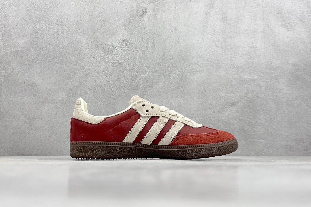 adidas originals Samba OG 酒红   JI3216