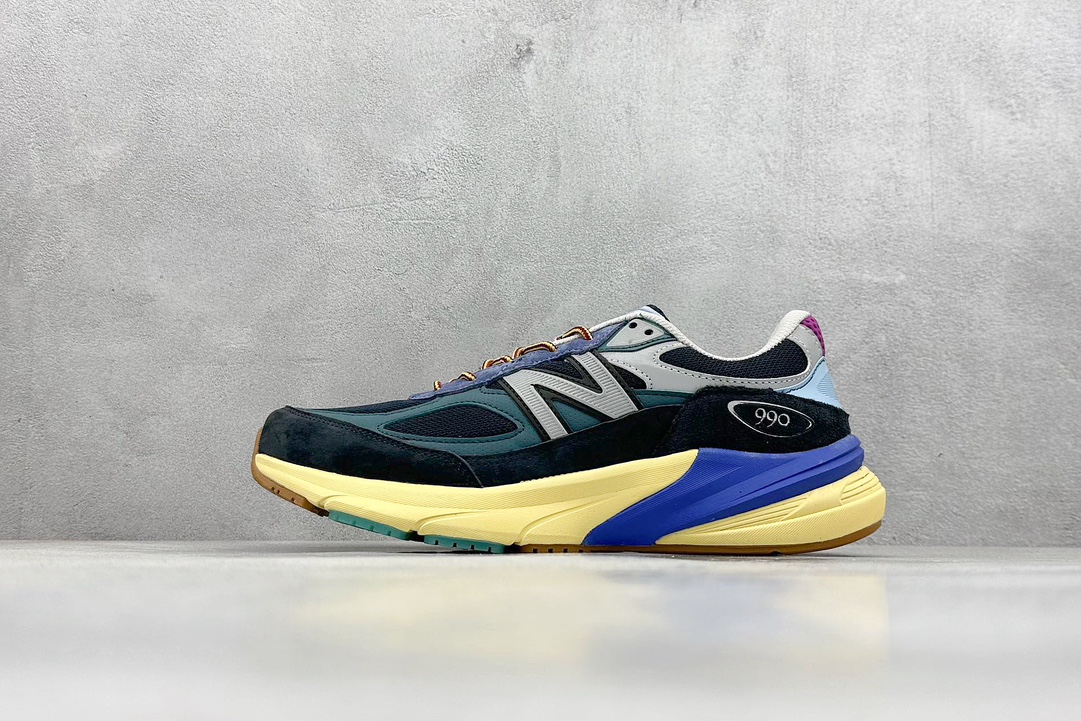 K New Balance NB990 V6系列 高端美产复古休闲跑步鞋 M990AC6