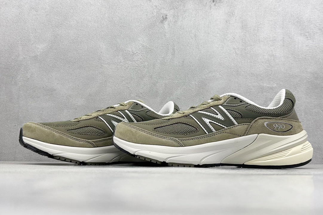 K New Balance NB990 V6系列 高端美产复古休闲跑步鞋 U990TB6