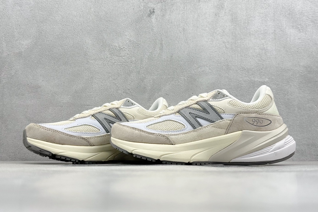 K New Balance NB990 V6系列 高端美产复古休闲跑步鞋  W990SS6