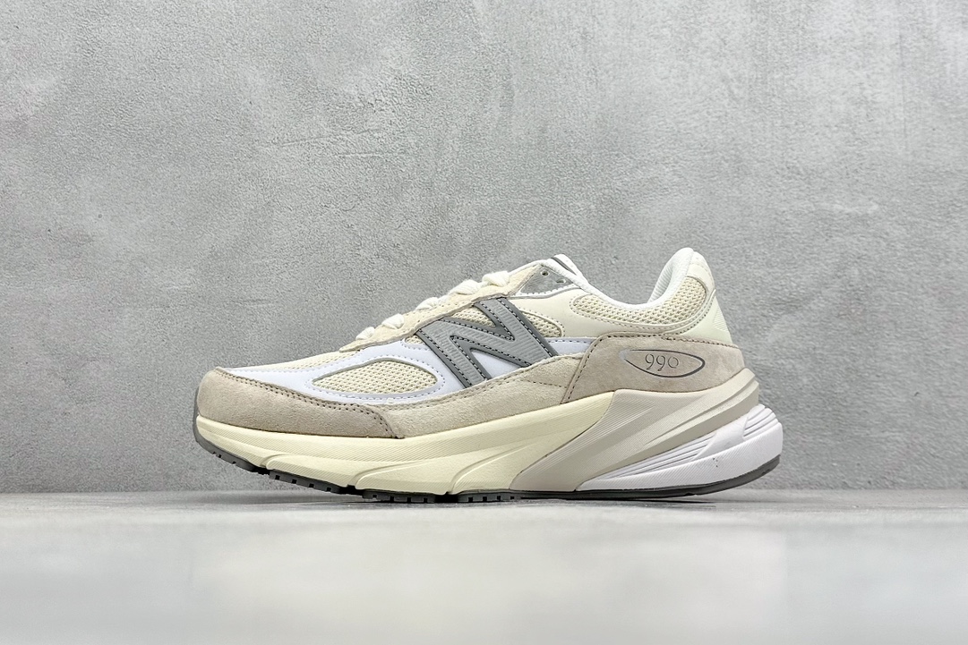 K New Balance NB990 V6系列 高端美产复古休闲跑步鞋  W990SS6