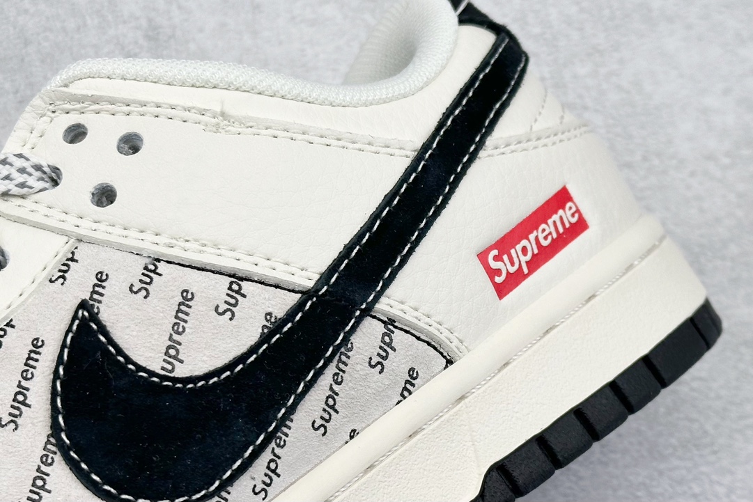 XC版 Nk SB Dunk Low Supreme联名-米咖英文 周年高端定制 低帮休闲板鞋 XS1086-003