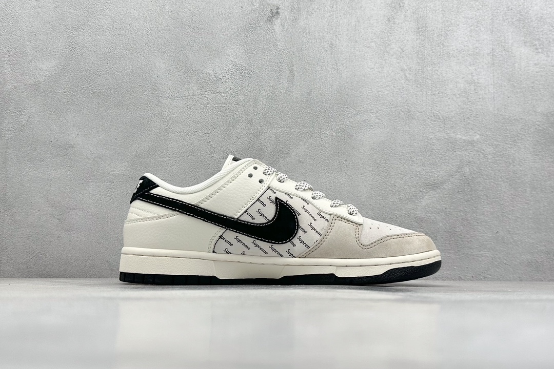 XC版 Nk SB Dunk Low Supreme联名-米咖英文 周年高端定制 低帮休闲板鞋 XS1086-003