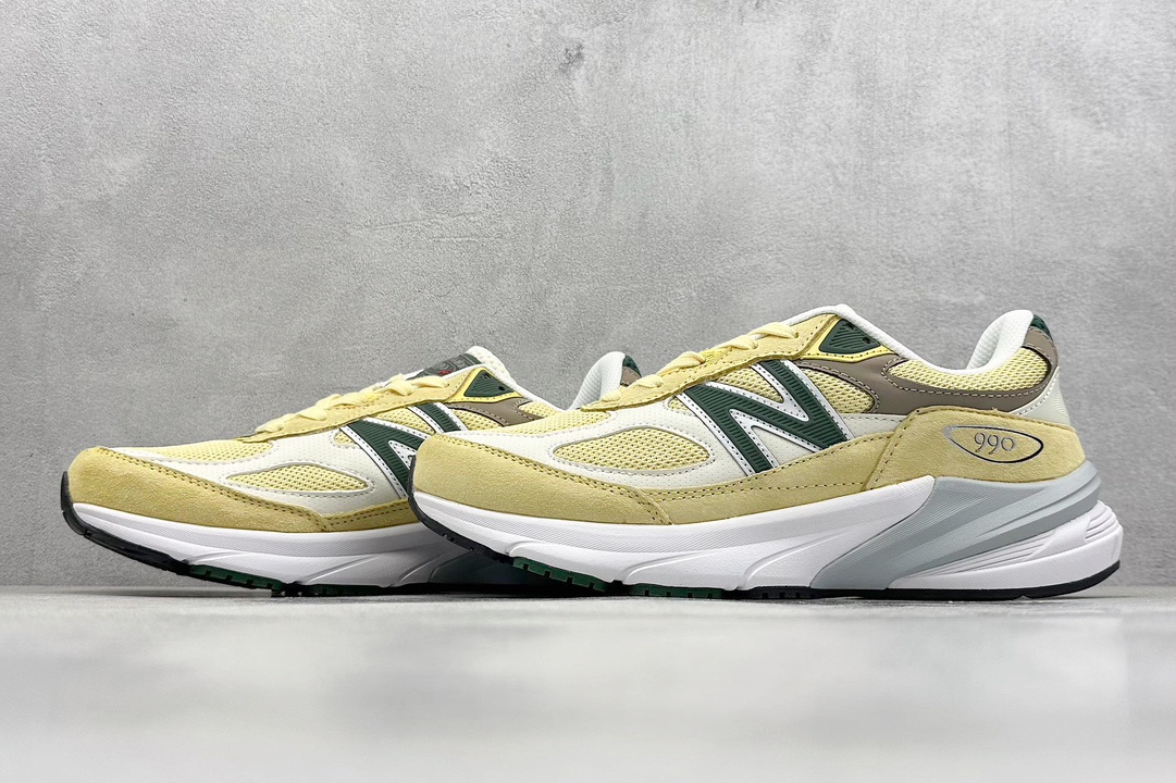 K New Balance NB990 V6系列 高端美产复古休闲跑步鞋 U990TE6