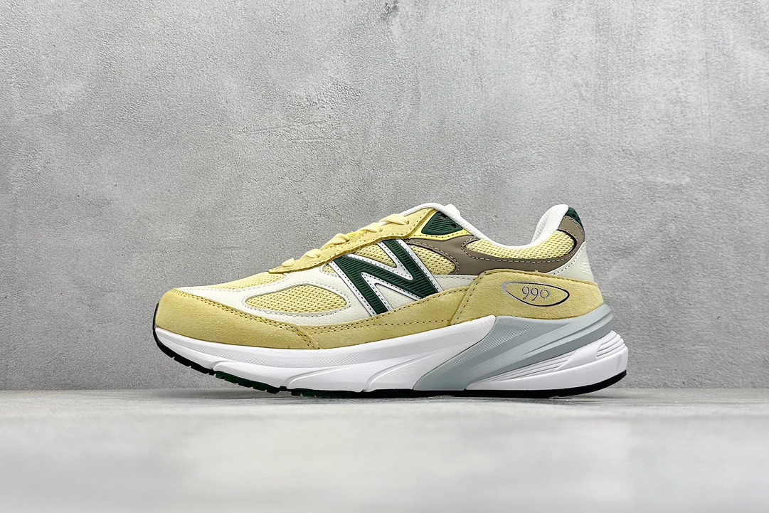 K New Balance NB990 V6系列 高端美产复古休闲跑步鞋 U990TE6