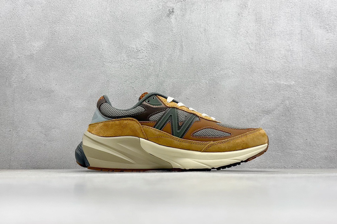 K New Balance NB990 V6系列 高端美产复古休闲跑步鞋  W990CH6