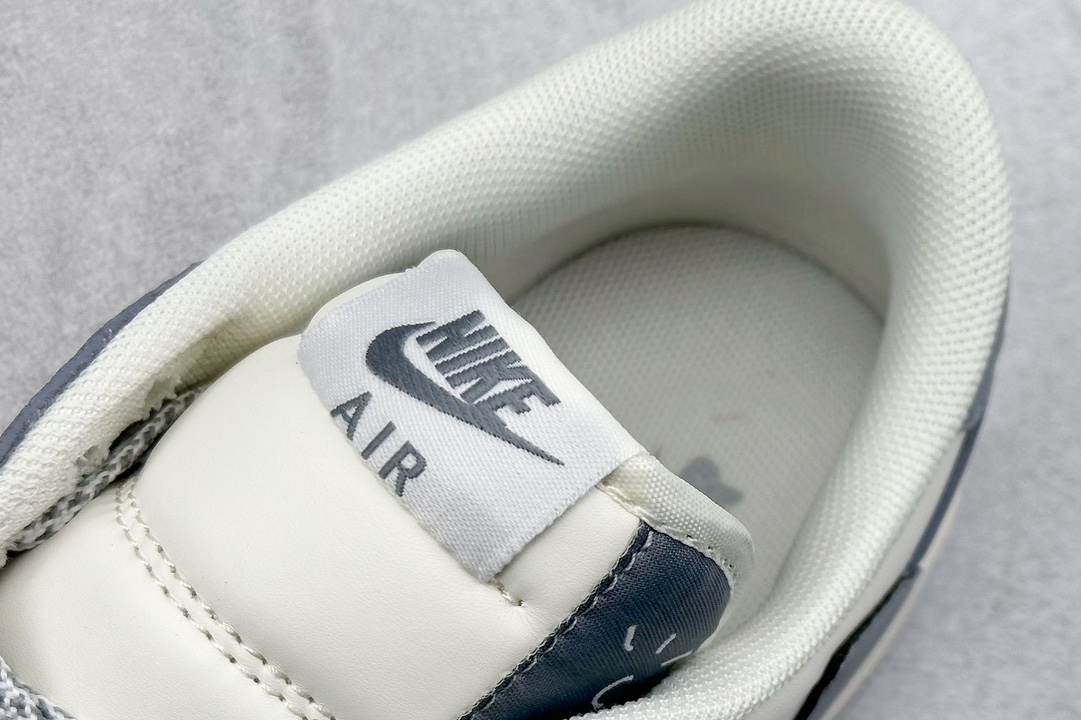 XC版 Travis Scott x Fragment Design x Air Jordan 1 Low OG SP AJ1 北面联名-钢铁灰 低帮文化休闲板鞋  XZ5158-002