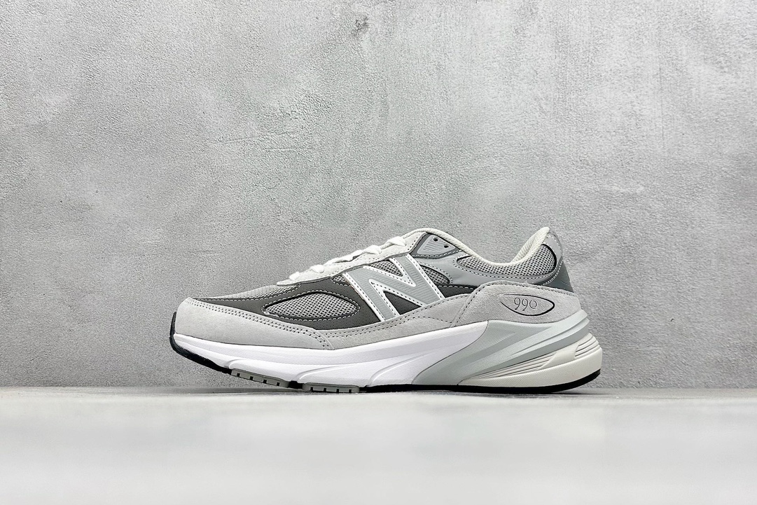 K New Balance NB990 V6系列 高端美产复古休闲跑步鞋 M990GL6