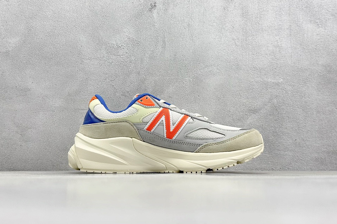 K New Balance NB990 V6系列 高端美产复古休闲跑步鞋  U990KN6