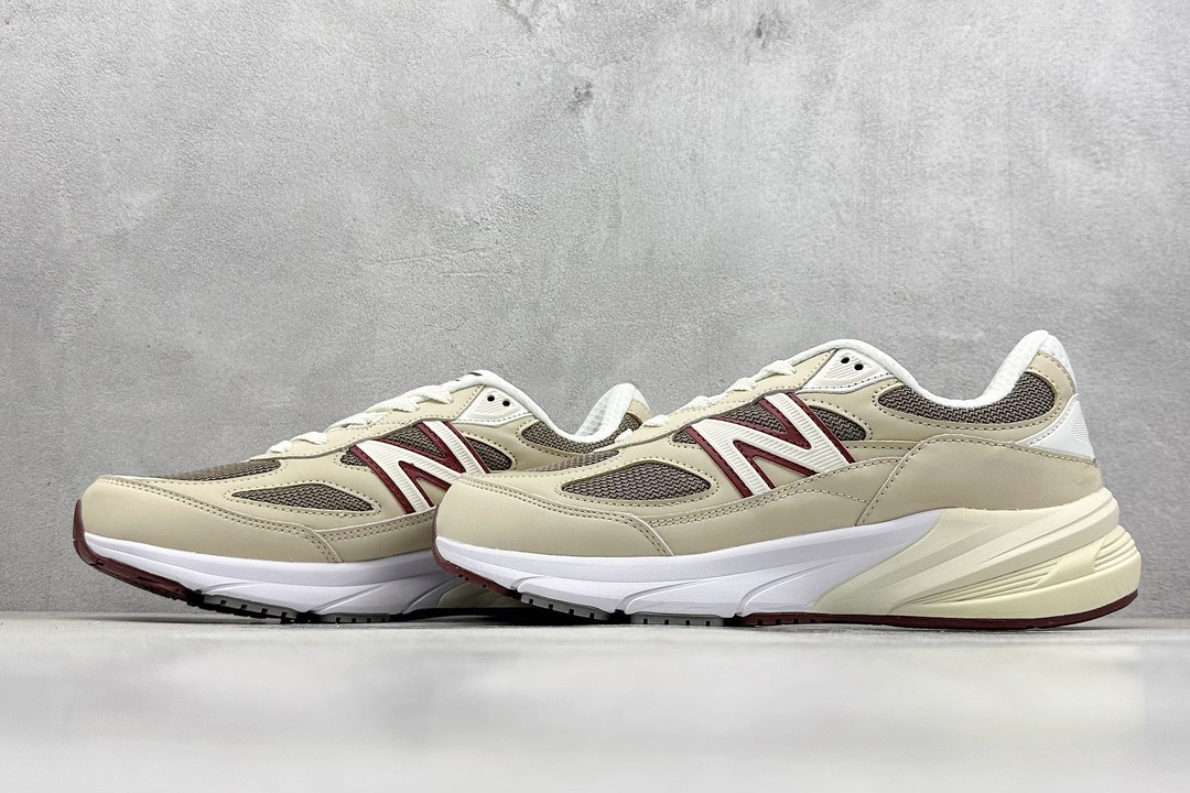 K New Balance NB990 V6系列 高端美产复古休闲跑步鞋  U990LO6