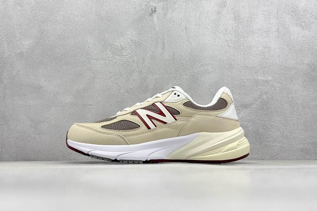 K New Balance NB990 V6系列 高端美产复古休闲跑步鞋  U990LO6