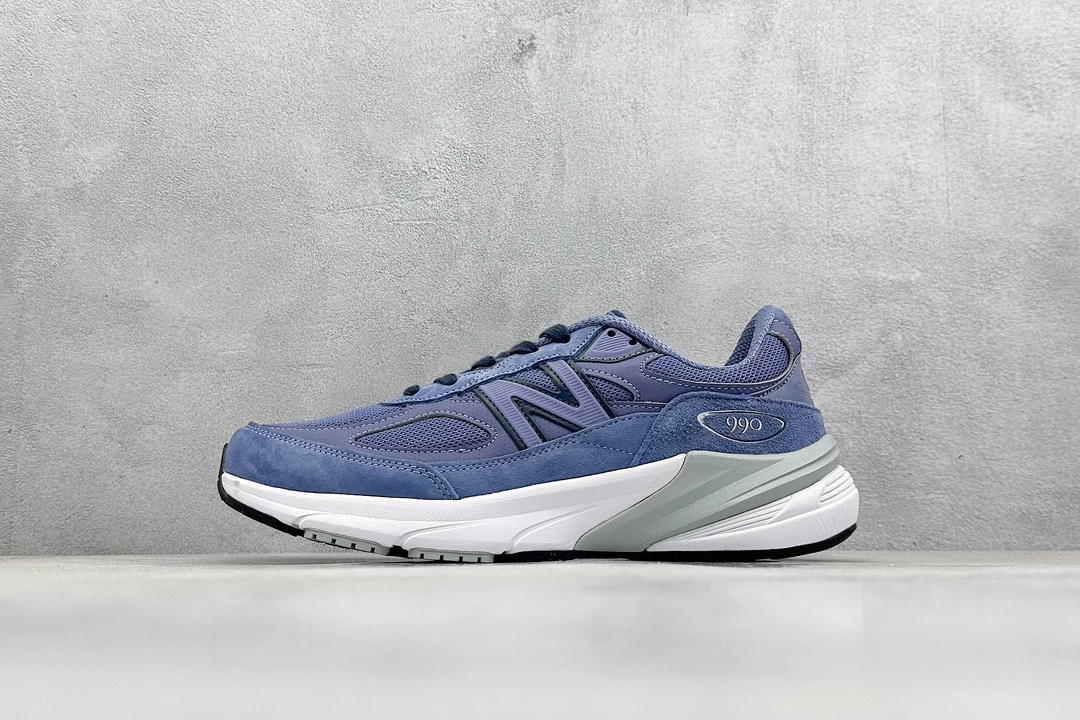 K New Balance NB990 V6系列 高端美产复古休闲跑步鞋   U990PP6