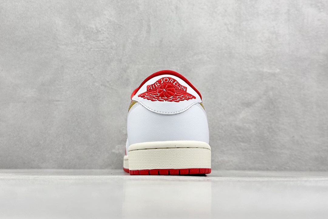 K版 Air Jordan AJ1 Low OG 红白金  CZ0790-161