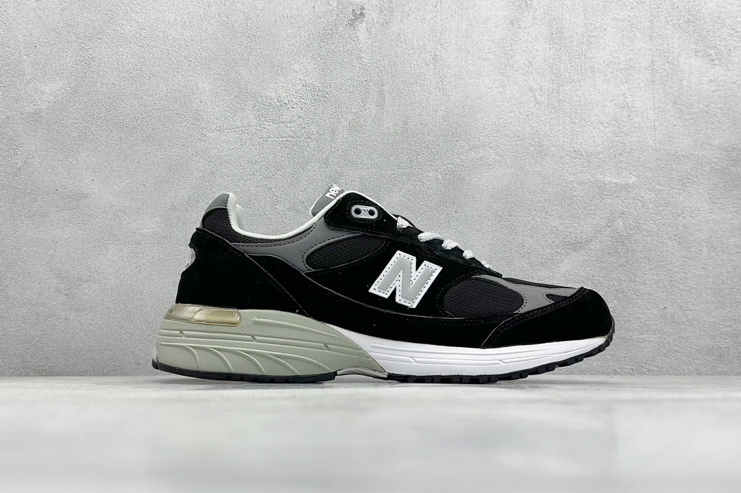 K版 New Balance NB Made In USA M993系列美产血统经典复古休闲运动百搭老爹跑步鞋  MR993BK