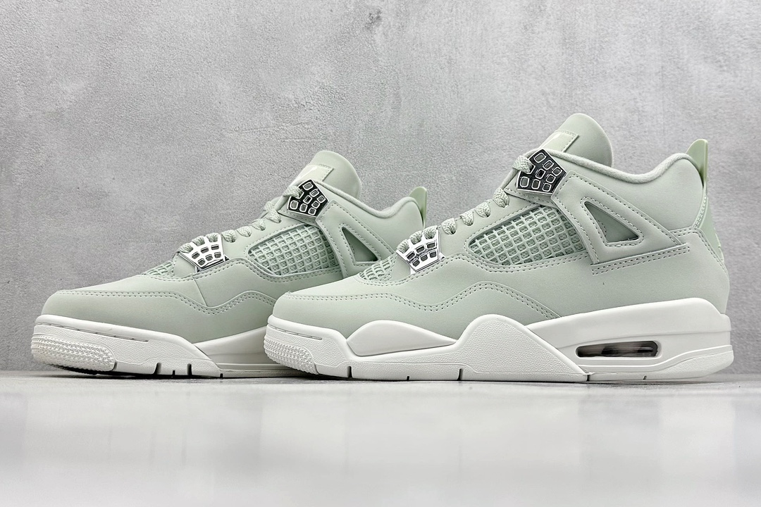 KW神版 Air Jordan AJ4 ”Seafoam” 薄荷绿   HV0823-003