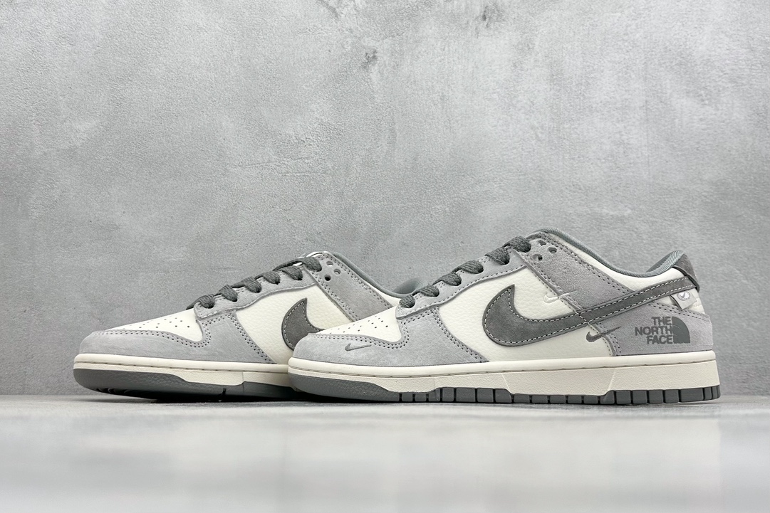 XC版 Nike SB Dunk Low x The North Face x CDG 白灰小钩满天星 XX3168-009