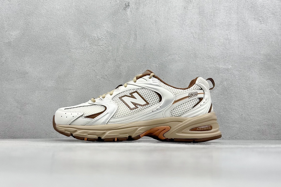 G版纯原 新百伦New Balance MR530 复古老爹风网布跑步休闲运动鞋 MR530NI