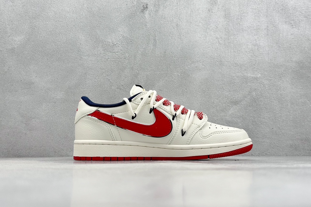 XC版 Travis Scott x Fragment Design x Air Jordan 1 Low OG SP AJ1 乔1 斯图西联名   SJ0086-138