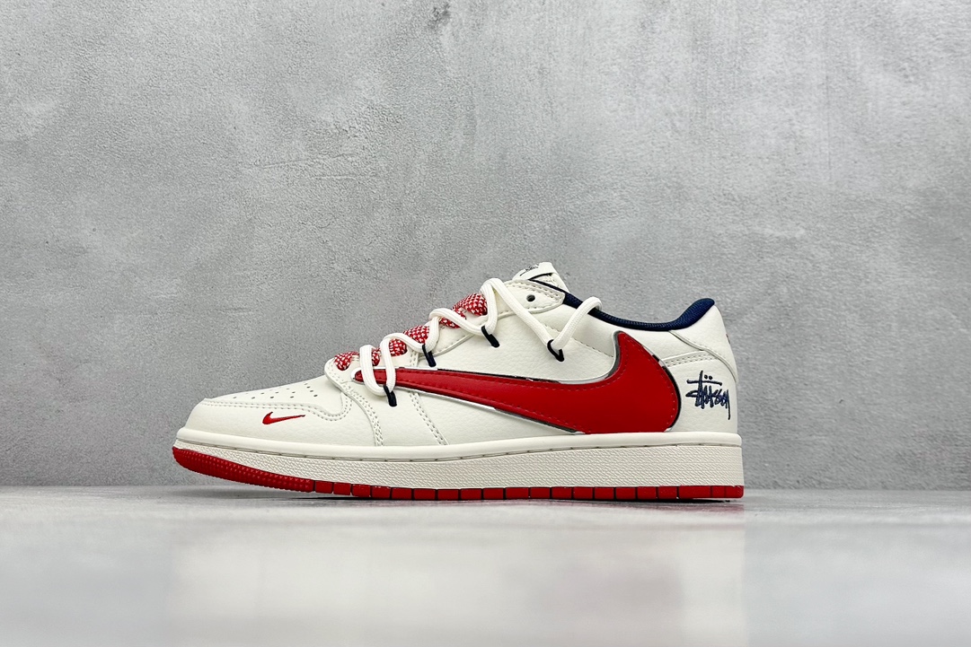 XC版 Travis Scott x Fragment Design x Air Jordan 1 Low OG SP AJ1 乔1 斯图西联名   SJ0086-138