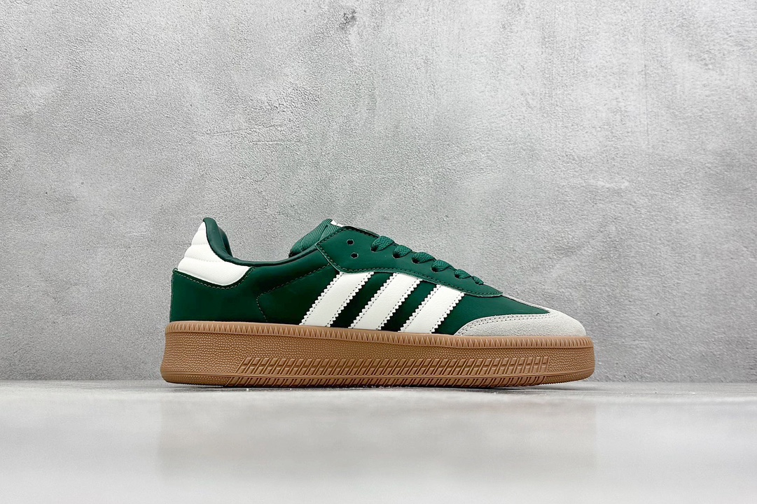 Adidas Samba XLG 桑巴舞加大厚底版系列德训风百搭松糕休闲运动板鞋  JI2582