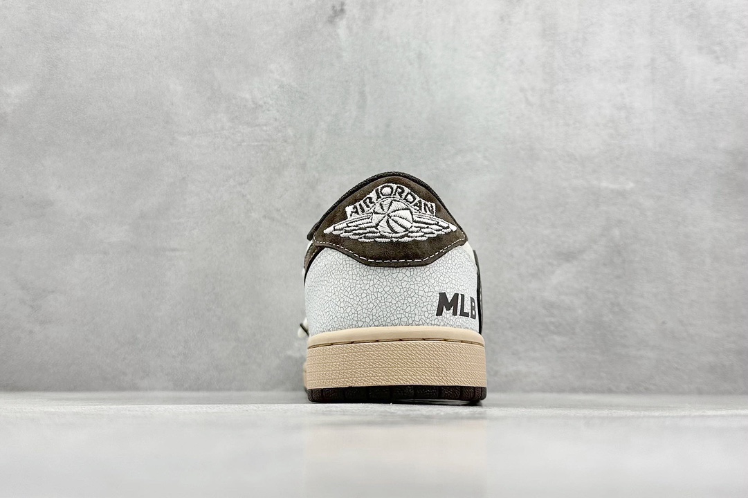 XC版 Fragment x Travis Scott x MLB Air Jordan 1 Low 三方联名倒钩  XS3186-204