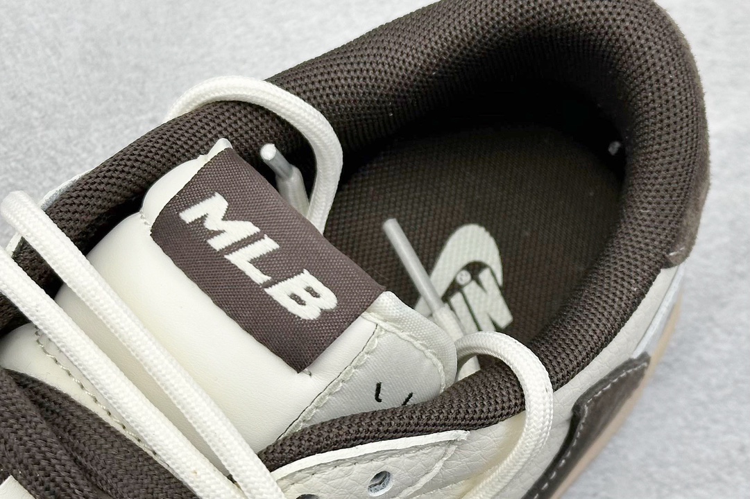 XC版 Fragment x Travis Scott x MLB Air Jordan 1 Low 三方联名倒钩  XS3186-204