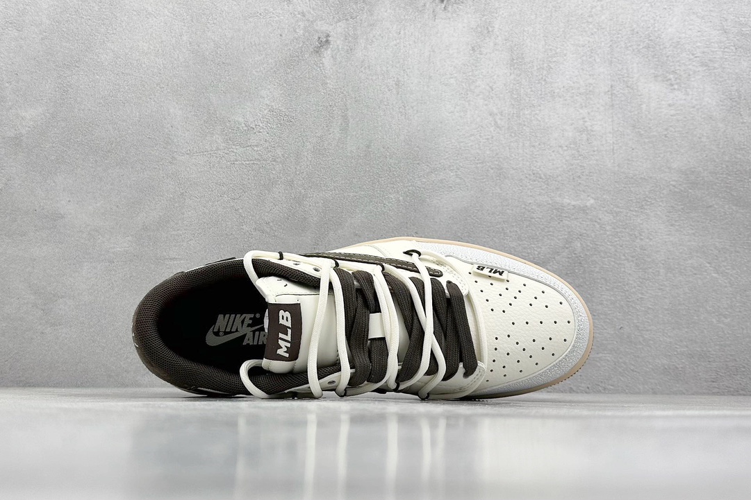 XC版 Fragment x Travis Scott x MLB Air Jordan 1 Low 三方联名倒钩  XS3186-204
