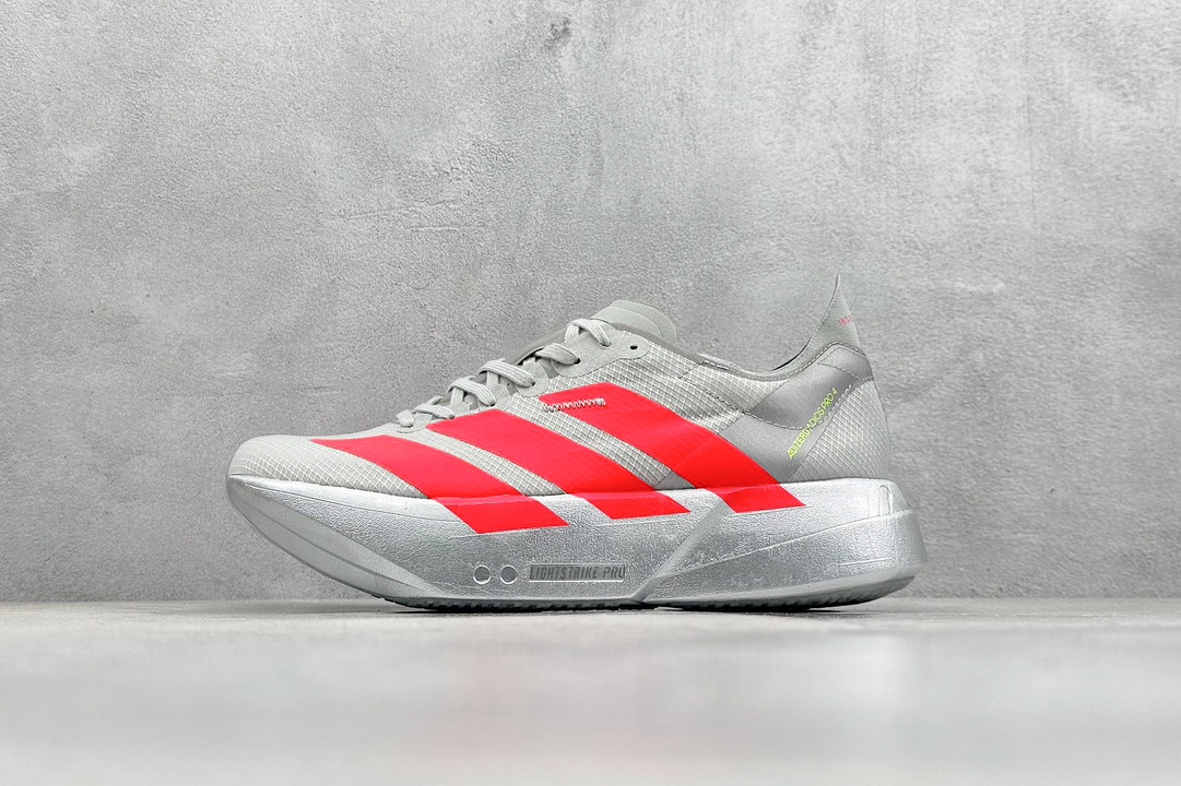 BS版 Ad Adizero Adios 4 M轻盈跑鞋 耐磨减震专业跑步鞋  JR6372