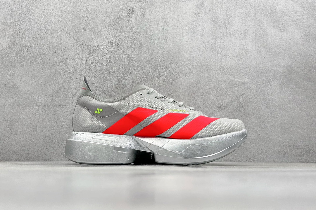 BS版 Ad Adizero Adios 4 M轻盈跑鞋 耐磨减震专业跑步鞋  JR6372