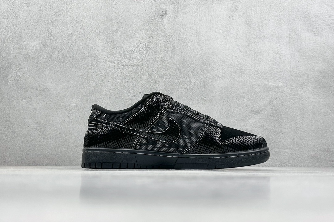 XC版 Nk SB Dunk Low 蛇年限定-黑蛇 周年高端定制 低帮休闲板鞋   CH8311-233