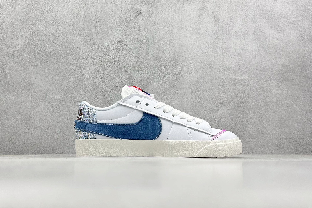 本地130💰 放店私
NK Blazer Low 77 JUMBO
复古经典开拓者 公司级版本
颇具辨识度的Nike Blazer Mid配色，将于今年回归登场，Swoosh配色填充，鞋款简约大气经典再现！

货号：FJ7741-141 
编码：25