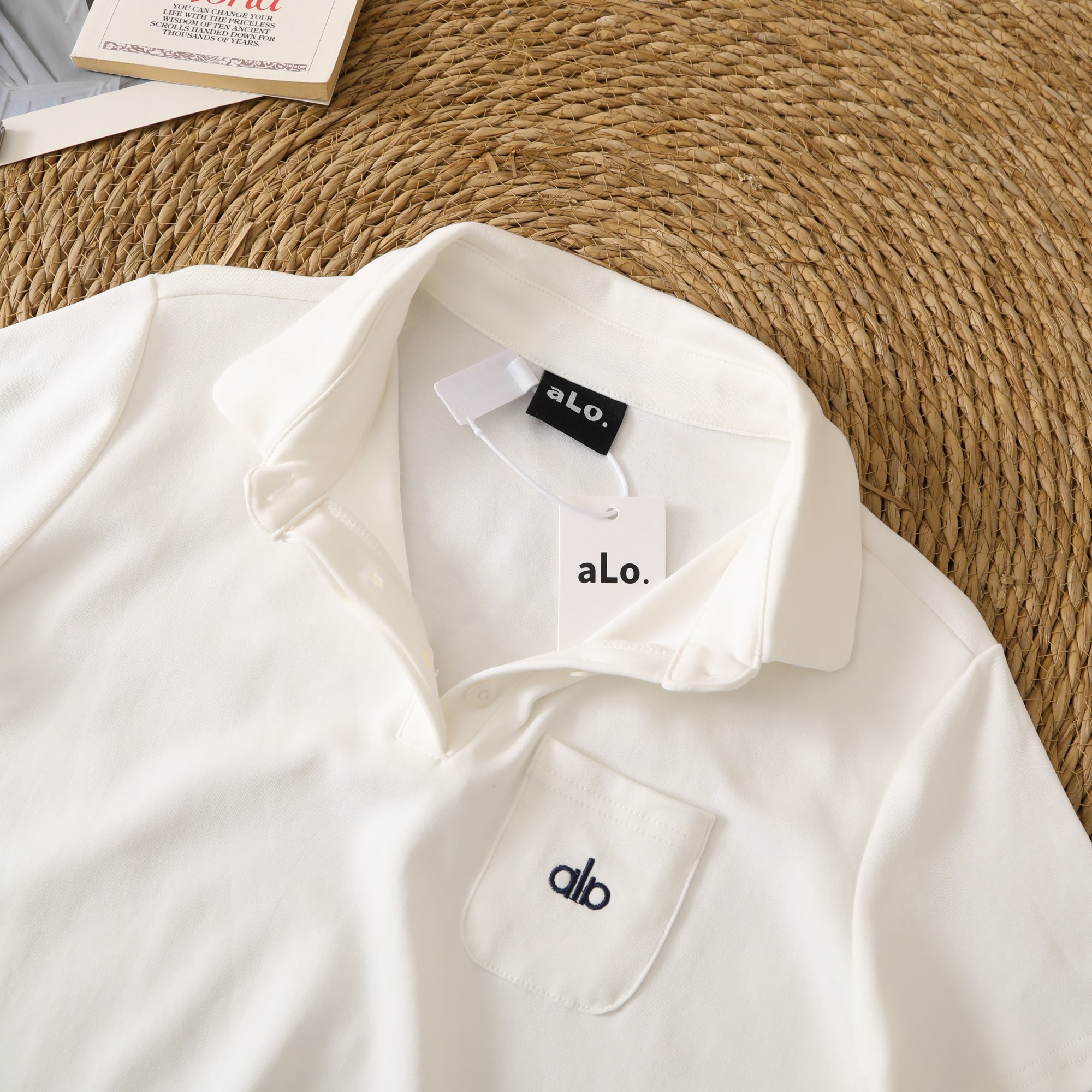 ALO Yoga Inspired Women's Polo Shirt | Classic Fit & Stylish Design