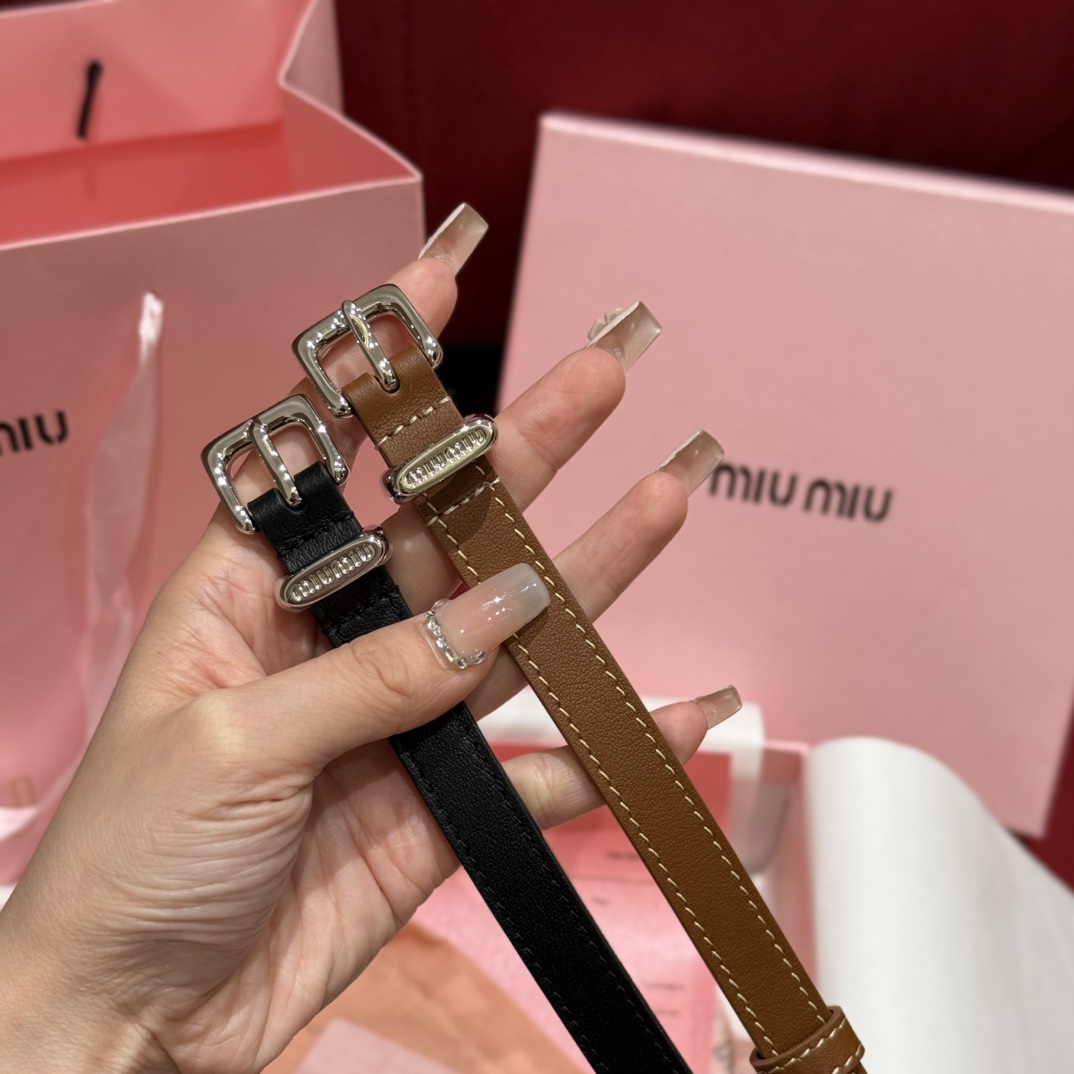 미우미우 나일론 로프 벨트 상세 이미지 5